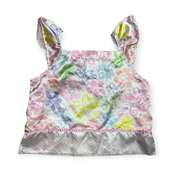 Fancy Nancy Satin Top Size 7/8 - Picture 3 of 5